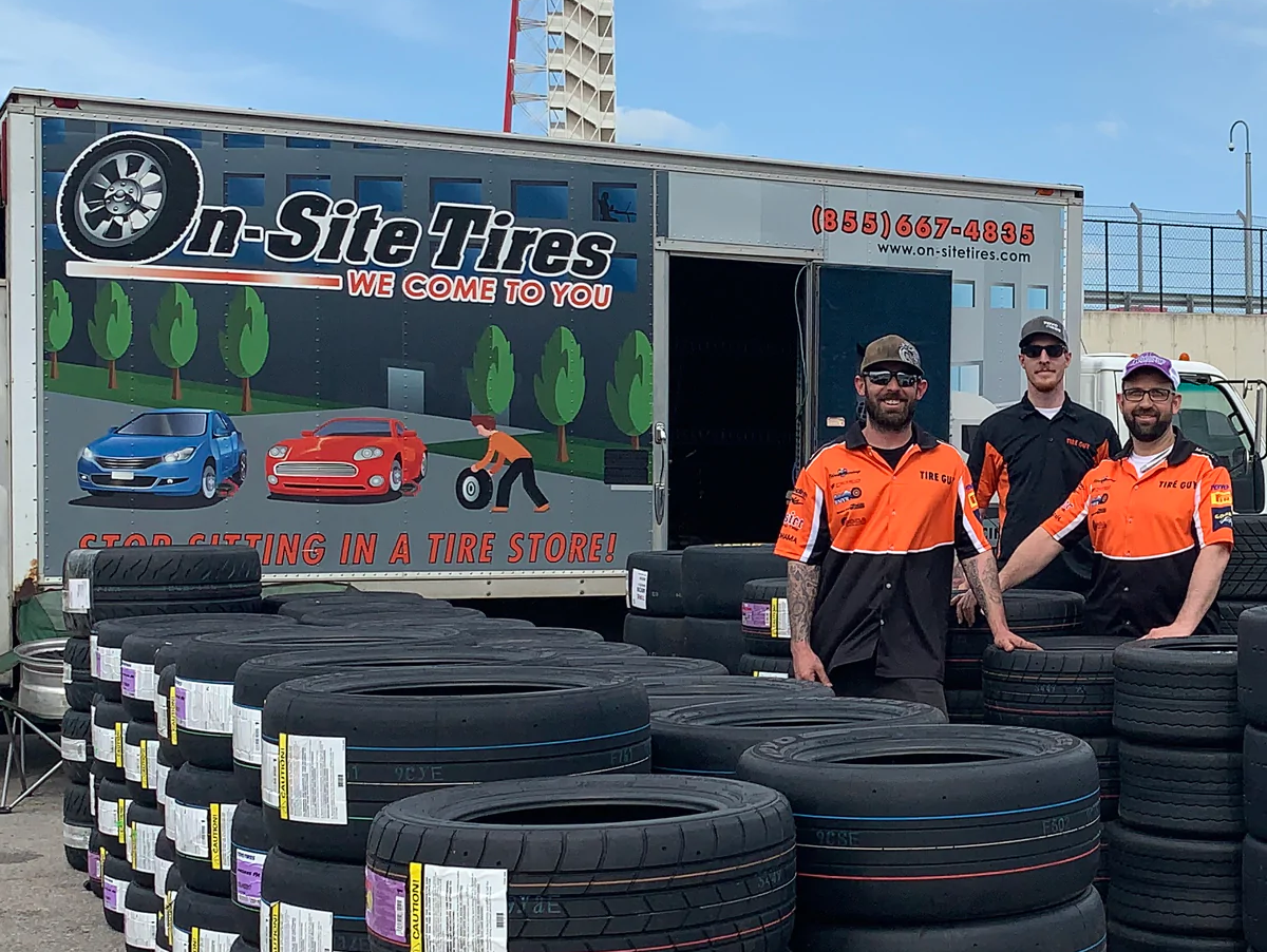 Our team at On-Site Mobile Tire Store in Denver, CO